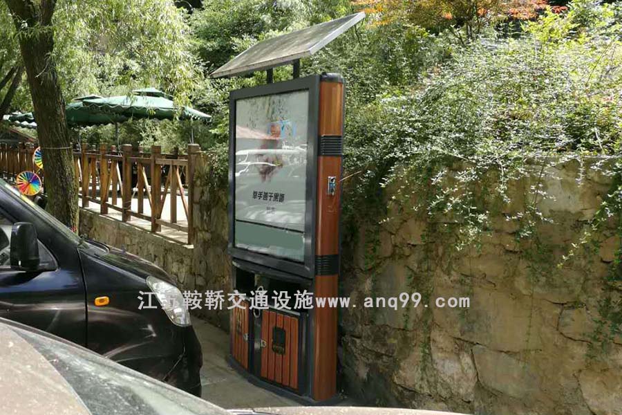 湖北武汉广告垃圾箱灯箱